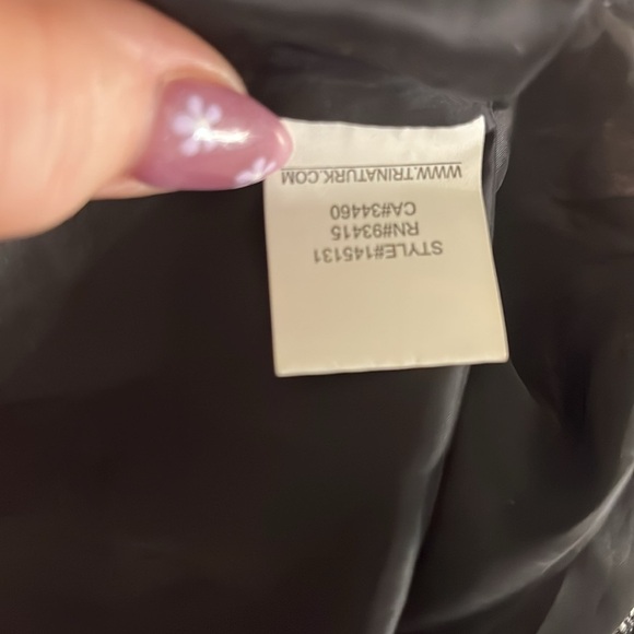 Trina Turk Delphine Dress LBD Back Baring Cutout Exposed Zipper Sleeveless NWT - Picture 9 of 11